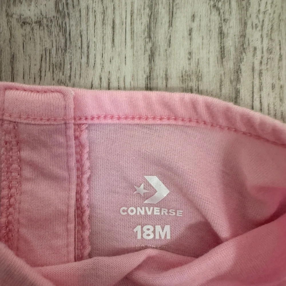 Converse Pink and purple Toddler Outfit